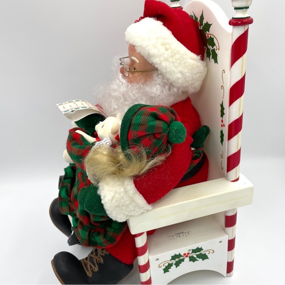 Holiday Creations Animated Musical Santa Figure - Picture 7 of 14